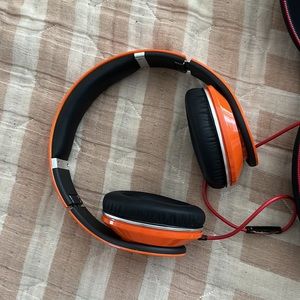 Beats by Dr. Dre Orange Headphones